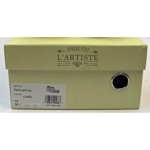 L’artiste By Spring Step Footlight Mary Jane Wedge Size 36 - Picture 10 of 10